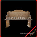Garden Stone Bench With Back (YL-S065)